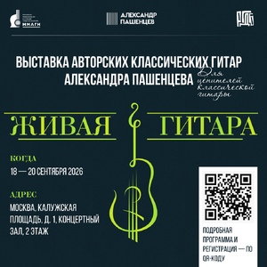 Авторская выставка гитар Александра Пашенцева